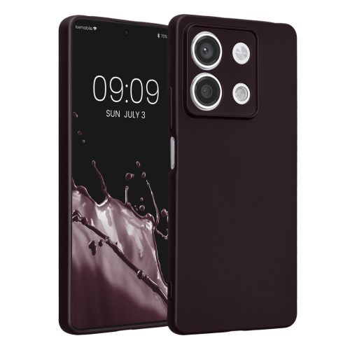 Pouzdro Kwmobile pro Xiaomi Redmi Note 13, tmavě fialové, silikonové, KWM000020LL008C