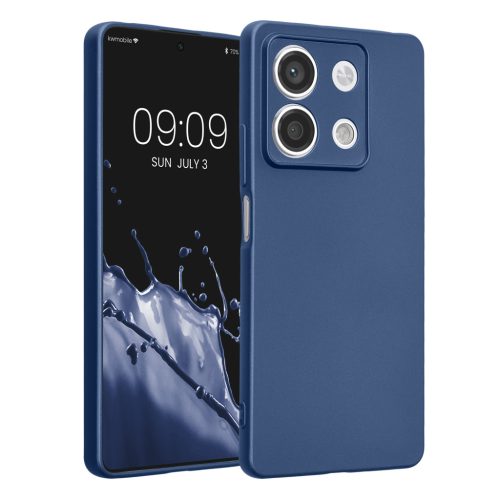Pouzdro Kwmobile pro Xiaomi Redmi Note 13, modré, silikonové, KWM000020LL009C