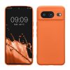 Pouzdro Kwmobile pro Google Pixel 8, oranžové, silikonové, KWM0000208L023C