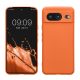 Pouzdro Kwmobile pro Google Pixel 8, oranžové, silikonové, KWM0000208L023C