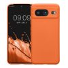 Pouzdro Kwmobile pro Google Pixel 8, oranžové, silikonové, KWM0000208L023C