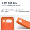 Pouzdro Kwmobile pro Google Pixel 8, oranžové, silikonové, KWM0000208L023C