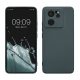 Pouzdro Kwmobile pro Xiaomi 13T/13T Pro, tmavě zelené, silikonové, KWM000020IU009C