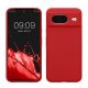 Pouzdro Kwmobile pro Google Pixel 8, červené, silikonové, KWM000020JF032C