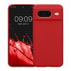 Pouzdro Kwmobile pro Google Pixel 8, červené, silikonové, KWM000020JF032C