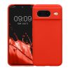 Pouzdro Kwmobile pro Google Pixel 8, oranžové, silikonové, KWM000020JF033C
