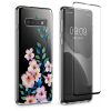 Sada pouzdra a ochranné fólie Kwmobile pro Samsung Galaxy S10, vícebarevná, silikon/tvrzené sklo, KWM000021SH001C