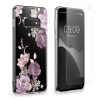 Sada pouzdra a ochranné fólie Kwmobile pro Samsung Galaxy S10e, vícebarevná, silikon/tvrzené sklo, KWM000021SI001C