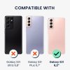 Sada pouzdra a ochranné fólie Kwmobile pro Samsung Galaxy S21, vícebarevná, silikon/tvrzené sklo, KWM000021SJ001C