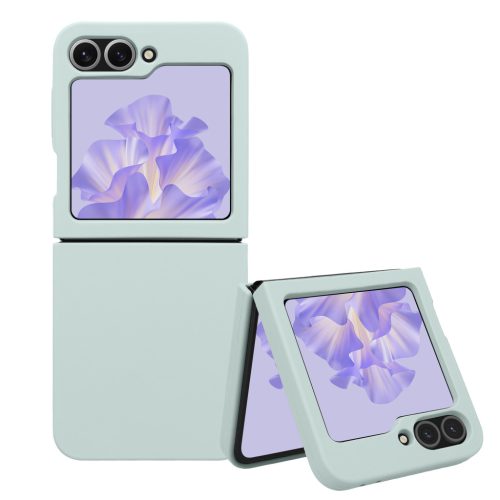 Pouzdro Kwmobile pro Samsung Galaxy Z Flip6, světle zelené, silikonové, KWM000021SK005C