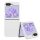 Silikonový kryt Kwmobile pro Samsung Galaxy Z Flip6, bílý, KWM000021SK006C