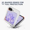 Silikonový kryt Kwmobile pro Samsung Galaxy Z Flip6, bílý, KWM000021SK006C