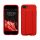 Pouzdro Kwmobile pro Apple iPhone SE (2022)/iPhone SE (2020)/iPhone 8, červené, silikonové, KWM000015WB005C