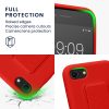 Pouzdro Kwmobile pro Apple iPhone SE (2022)/iPhone SE (2020)/iPhone 8, červené, silikonové, KWM000015WB005C