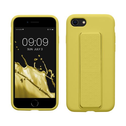 Pouzdro Kwmobile pro Apple iPhone SE (2022)/iPhone SE (2020)/iPhone 8, žluté, silikonové, KWM000015WB006C