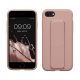 Pouzdro Kwmobile pro Apple iPhone SE (2022)/iPhone SE (2020)/iPhone 8, světle růžové, silikonové, KWM000015WB008C