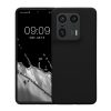 Pouzdro Kwmobile pro Motorola Edge 50 Ultra, černé, silikonové, KWM000022SX001C