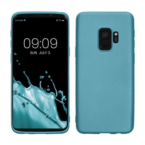 Silikonový kryt Kwmobile pro Samsung Galaxy S9, modrý, KWM000008TO010C