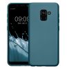 Silikonový kryt Kwmobile pro Samsung Galaxy A8 (2018), modrý, KWM0000093L013C