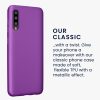 Silikonový kryt Kwmobile pro Samsung Galaxy A50, fialový, KWM000009TA016C