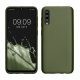 Silikonový kryt Kwmobile pro Samsung Galaxy A50, zelený, KWM000009TA018C