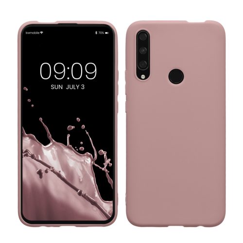 Pouzdro Kwmobile pro Honor 9X, růžové, silikonové, KWM000011LC005C