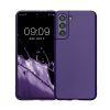 Pouzdro Kwmobile pro Samsung Galaxy S21, modré, silikonové, KWM000012BU018C