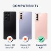 Pouzdro Kwmobile pro Samsung Galaxy S21, tmavě modré, silikonové, KWM000012BU019C