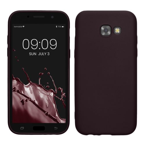 Silikonový kryt Kwmobile pro Samsung Galaxy A5 (2017), tmavě fialový, KWM0000156F010C