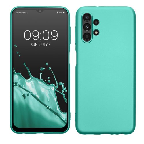 Silikonový kryt Kwmobile pro Samsung Galaxy A13, zelený, KWM000015KX020C