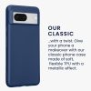 Pouzdro Kwmobile pro Google Pixel 8, modré, silikonové, KWM0000208J010C