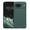 Pouzdro Kwmobile pro Google Pixel 8, zelené, silikonové, KWM0000208L026C