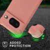Pouzdro Kwmobile se šňůrkou na krk pro Google Pixel 8, růžové, silikonové, KWM0000208T007C
