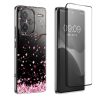 Sada pouzdra a ochranné fólie Kwmobile pro Xiaomi Redmi Note 13 Pro Plus 5G, vícebarevná, silikon/tvrzené sklo, KWM000020OY002C