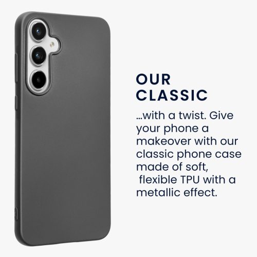 Pouzdro Kwmobile pro Samsung Galaxy A55 5G, šedé, silikonové, KWM000021MI009C