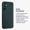Pouzdro Kwmobile pro Samsung Galaxy A15 5G, zelené, silikonové, KWM000021MJ008C