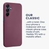 Pouzdro Kwmobile pro Samsung Galaxy A15 5G, modré, silikonové, KWM000021MJ011C