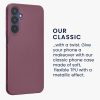 Silikonový kryt Kwmobile pro Samsung Galaxy A25, modrý, KWM000021MZ011C