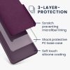 Pouzdro Kwmobile pro Xiaomi Redmi Note 13 Pro 5G, fialové, silikonové, KWM000020LF013C