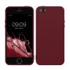 Pouzdro Kwmobile pro Apple iPhone 5/iPhone 5s/iPhone SE, fialové, silikonové, KWM000007UT014C