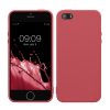 Pouzdro Kwmobile pro Apple iPhone 5/iPhone 5s/iPhone SE, tmavě růžové, silikonové, KWM000007UT021C