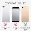 Pouzdro Kwmobile pro Apple iPhone SE (2022)/iPhone SE (2020)/iPhone 8, modré, silikonové, KWM0000134I017C