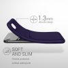 Pouzdro Kwmobile pro Apple iPhone SE (2022)/iPhone SE (2020)/iPhone 8, modré, silikonové, KWM0000134I017C