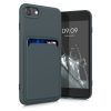 Pouzdro Kwmobile pro Apple iPhone SE (2022)/iPhone SE (2020)/iPhone 8, tmavě zelené, silikonové, KWM0000134I019C