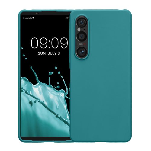 Silikonový kryt Kwmobile pro Sony Xperia 1 VI, modrý, KWM000021TR003C