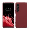 Silikonový kryt Kwmobile pro Sony Xperia 1 VI, fialový, KWM000021TR005C