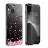 Sada pouzdra a ochranné fólie Kwmobile pro Apple iPhone 15, vícebarevná, silikon/tvrzené sklo, KWM000022TE001C