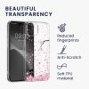 Sada pouzdra a ochranné fólie Kwmobile pro Apple iPhone 15, vícebarevná, silikon/tvrzené sklo, KWM000022TE001C