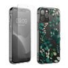 Sada pouzdra a ochranné fólie Kwmobile pro Apple iPhone 12/iPhone 12 Pro, vícebarevná, silikon/tvrzené sklo, KWM000022TI002C