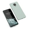 Pouzdro Kwmobile pro Xiaomi Redmi Note 9S/Redmi Note 9 Pro/Redmi Note 9 Pro Max, světle zelené, silikonové, KWM000011AH056C